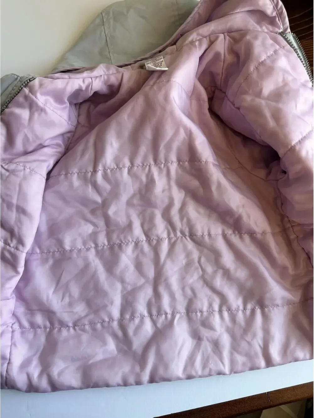 Vintage 2002 Gymboree Girls Size Small/2T Floral Embroidered Hooded Jacket